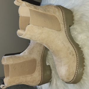 Steve Madden Suede Chelsea Boots
